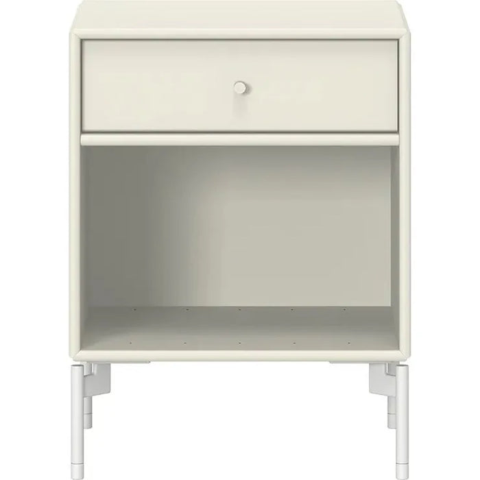 Photo of Dream Nightstand - Vanilla / Snow Legs - Bedside Table - Peter J. Lassen - White - Mdf