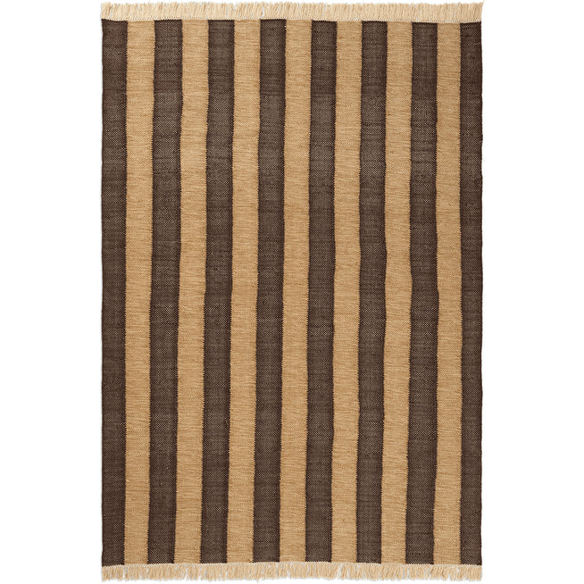 Photo of Ives Gulvtæppe - Gulvtæppe - 140 X 200 - Tan/chocolate - W140 X D1 X H200 Cm