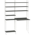 Thumbnail photo of String Floorboard 200, White, 2-pack - Shelving - Nils Strinning - White - Metal