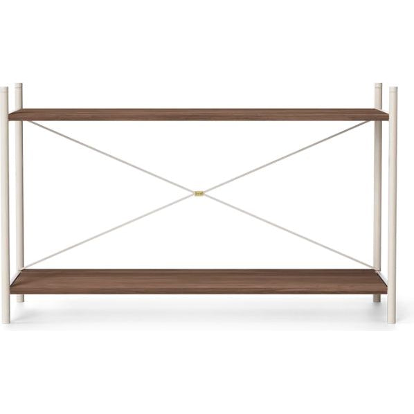 Photo of Punctual | Cross - Reolsystem - Cashmere - W93 X D1,6 X H40 Cm