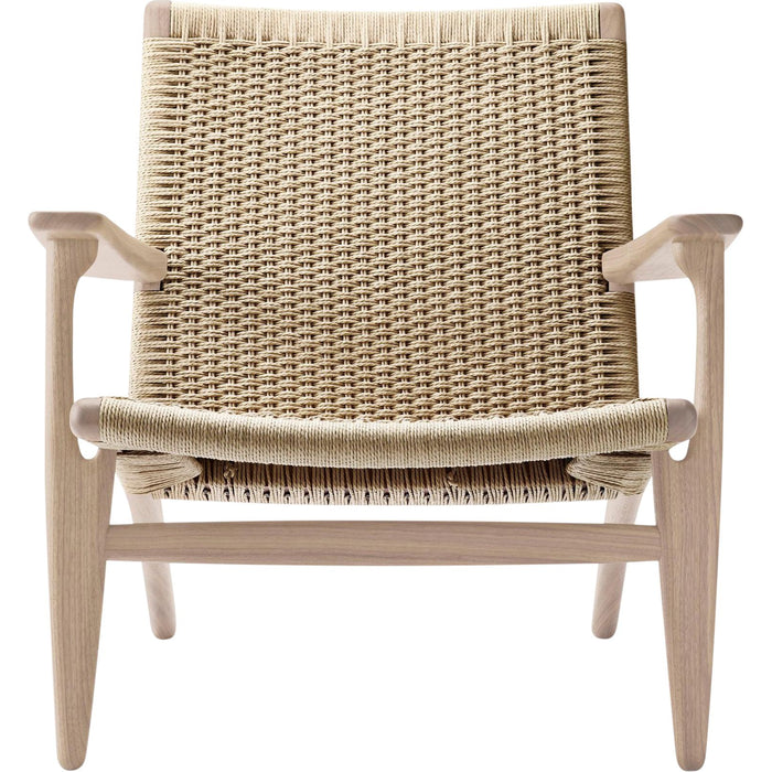 Photo of CH25 Lounge Chair - Soaped Oak