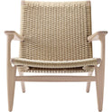 CH25 Lounge Chair - Soaped Oak