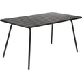 Thumbnail photo of Luxembourg Table 143 X 80 Cm - Liquorice - Dining Table Outdoor - Black - Metal