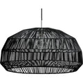 Thumbnail photo of Hanging Lamp Nama 1 Black Rattan Ø72cm