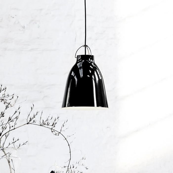 Photo of Caravaggio 2 Pendant Black-Black Textile Cord