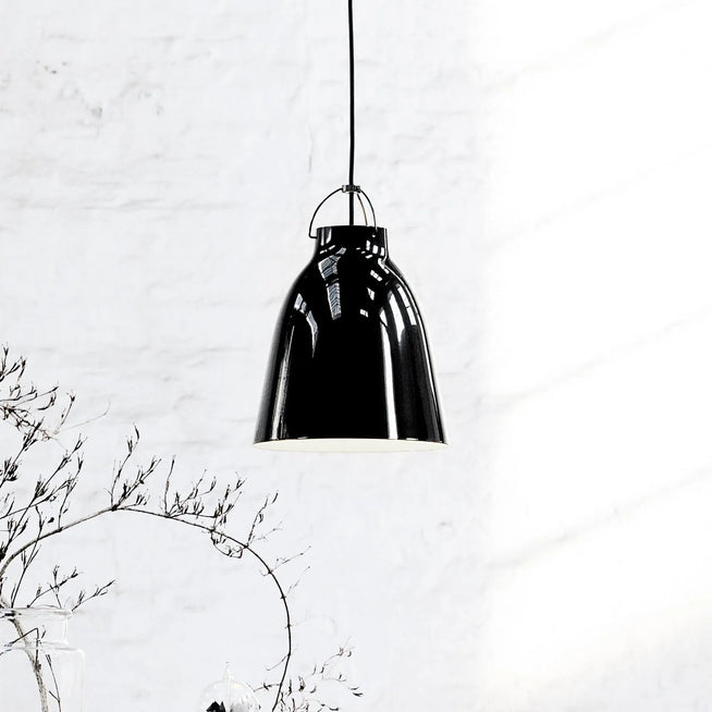 Photo of Caravaggio 2 Pendant Black-Black Textile Cord