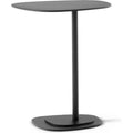 Insula Picolo Table 5198 By Ernst & Jensen - Sofabord - High - Black Lacquered Aluminium - W47 X D40 X H58 Cm
