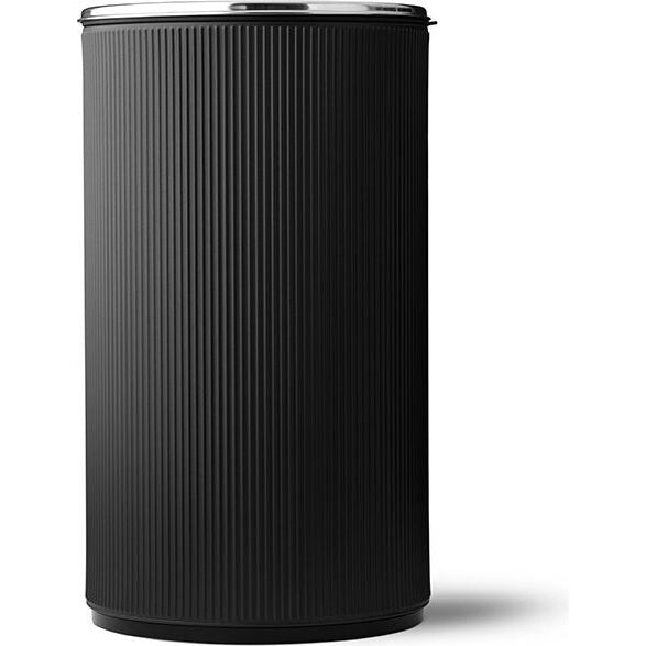 Photo of Vipp19 Papperskorg Med Kant 60 L Black-stainless Steel