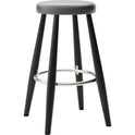 Ch58 Bar Stool - Black Lacquered Oak