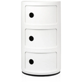 Thumbnail photo of Modular 4967 White 3 Compartments - Hurtsar - Anna Castelli Ferrieri - Vit - Plast
