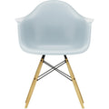Eames Plastic Armchair Daw - 23 Ice Grey - Golden Maple - Matstolar - Charles & Ray Eames - Grå - Metall/trä/plast