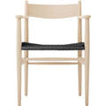 Thumbnail photo of Carl Hansen - Ch37, soaped beech, black braided paper string - Dining chairs - Hans J. Wegner - Wood