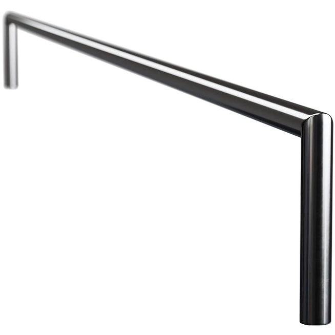 Photo of Railing Bed Legs 90cm Chrome 13cm 2-p - Bed Legs - Black
