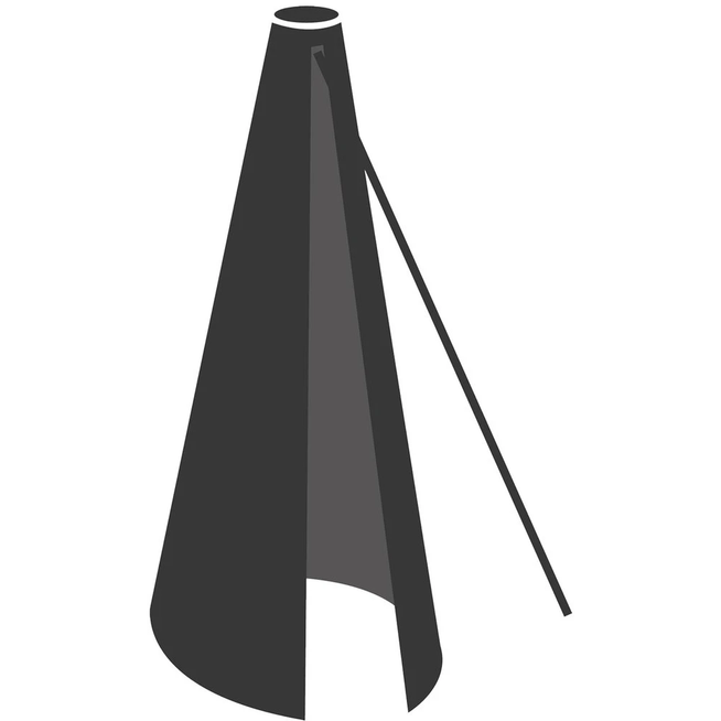Photo of Cover 7 Parasol Cover Black