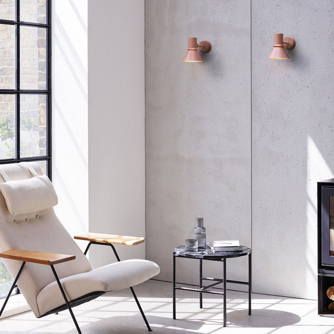 Photo of Type 80 Wall, Light Rose Pink, Incl. Led 6w Max 10w E27 600lm, 2700k Ip20 - Sänglampor - Sir Kenneth Grange - Rosa