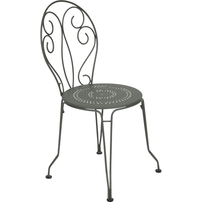 Photo of Montmartre Chair, Rosemary - Outdoor dining chairs - Green - Metal