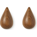 Dropit Knob 2-pack Walnut