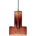 Thumbnail photo of Hanging Lamp Glass - Brown