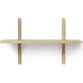 Thumbnail photo of Sector Shelf - Hylde - Eg/messing - S/n - W: 54 X D: 22,1 X H: 34 Cm