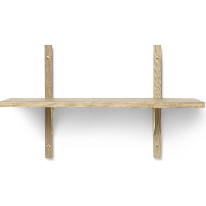 Photo of Sector Shelf - Hylde - Eg/messing - S/n - W: 54 X D: 22,1 X H: 34 Cm