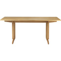 C64 Shaker Dining Table 90x180 Cm Oak Nature