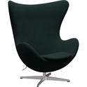 3316 Egg Lounge Chair - Satin Polished Aluminum Base