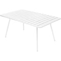 Thumbnail photo of Luxembourg Table 165 X 100 Cm, Cotton White - Matbord Utomhus - Frédéric Sofia - Vit - Metall