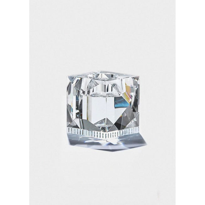 Photo of Ophelia Clear T-light Holder - Candlesticks & Candle holders - Multicolour