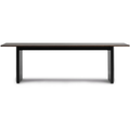 Thumbnail photo of Panel Table 90 X 250 Cm Black Dark Brown - Matbord - Simon Legald - Brun - Metall/trä