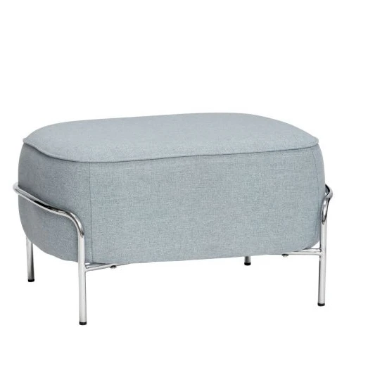 Photo of Pouf - Chrome / Blue