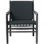 J147 Armchair - Black lacquered oak