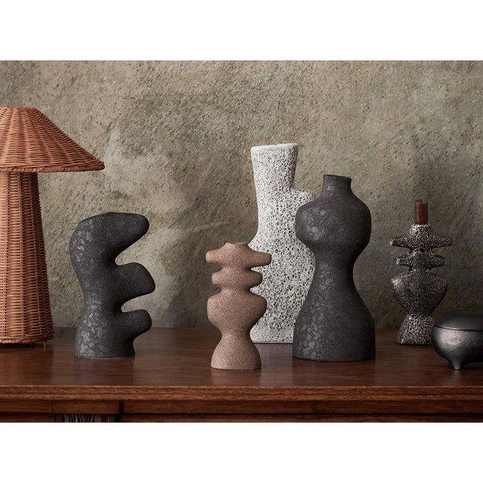 Photo of Yara Vase - Vase - Yara Vase - Medium - Rustic Iron - W14 X D11.5 X H30.5 Cm