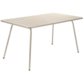 Thumbnail photo of Luxembourg Table 143 X 80 Cm, Nutmeg - Matbord Utomhus - Frédéric Sofia - Beige - Metall