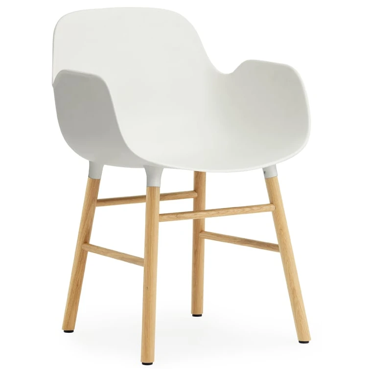 Form Armchair White