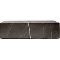 Thumbnail photo of Plinth Low Brown Grey Marble - Soffbord - Norm Architects - Brun - Trä/sten