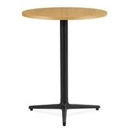 Photo of Allez Table 3L - Oak - Café Table - Oak - H: 75 x Ø: 60 cm