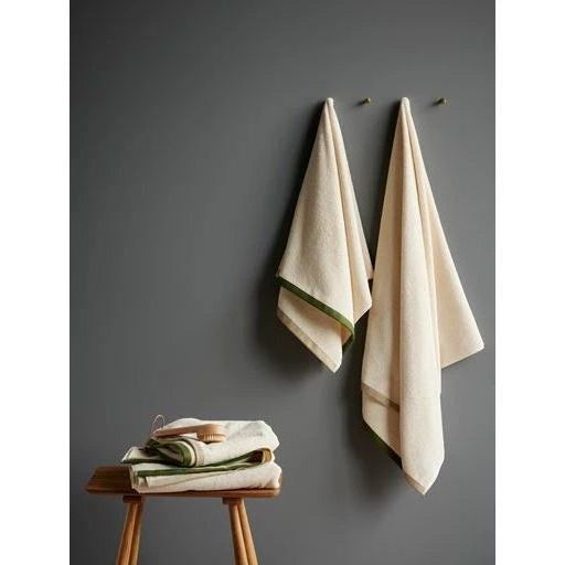 Contrast Hand Towel Toffee Brown