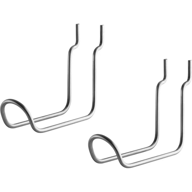 Photo of String Vertical Dubbelkrok 2-pack - Hyllsystem - Anna von Schewen,björn Dahlström - Silver - Metal