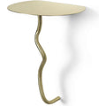 Thumbnail photo of Curvature Wall Table - Sidebord - Brass - W30 X D25,1 X H43,5 Cm