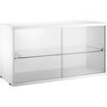 Thumbnail photo of String Glass Cabinet White - Wall Shelves - Mdf