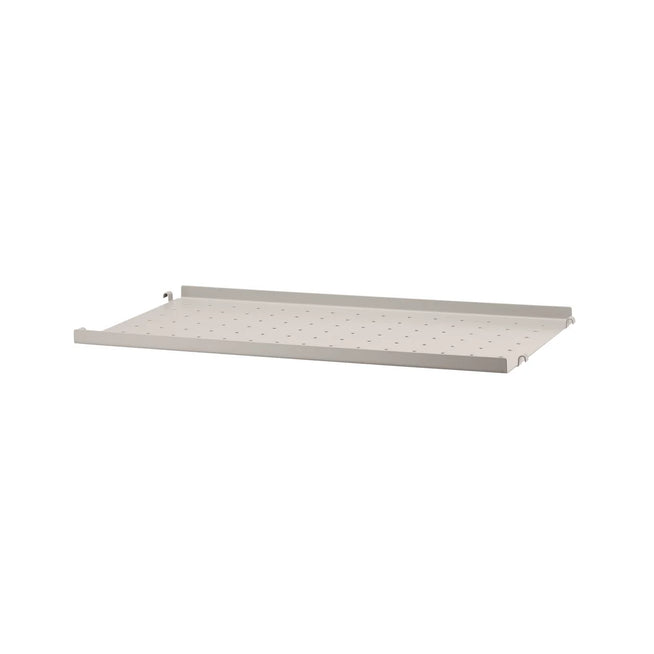 Photo of String Metal Shelf Low Edge Beige 58 x 30 cm, 1-pack - Shelving - Nils Strinning - Beige - Metal