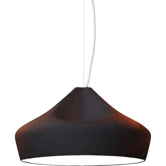 Photo of Pleat Box 47 Led - Black, White - Pendellampor - Mashallah,xavier Mañosa - Svart