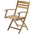 Thumbnail photo of Selandia Teak - Outdoor dining chairs - Skagerak Design Team - Brown - Wood