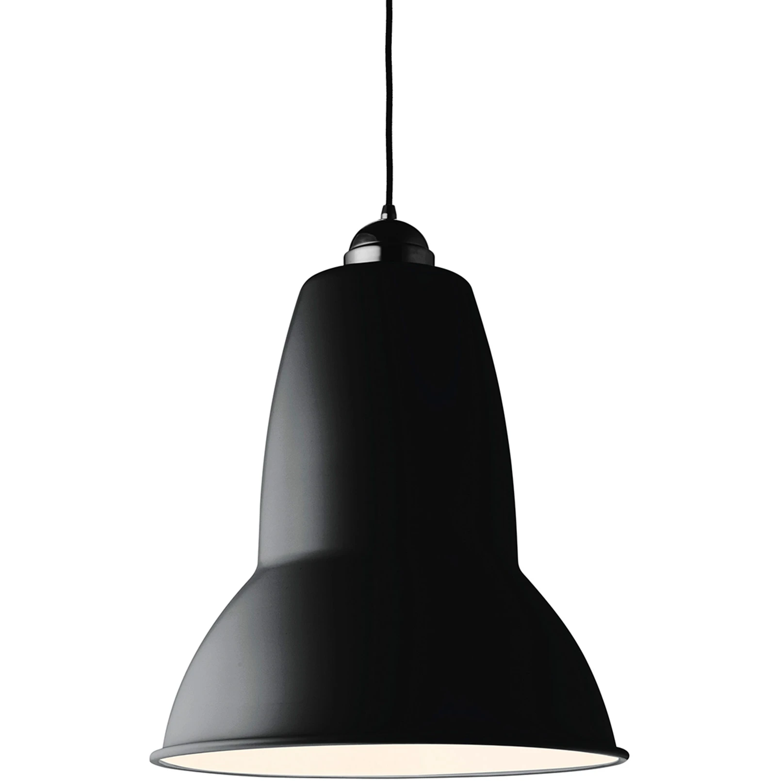 Original 1227 Giant Pendant Lamp Jet Black (matt) - Pendellampor - George Carwardine - Svart