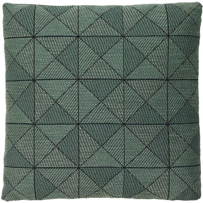 Photo of Tile Cushion Green - Prydnadskuddar & Kuddfodral - Anderssen & Voll - Grön