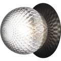 Thumbnail photo of Liila 1 Medium Wall Lamp/ceiling Lamp Ip44 Black/optic Clear
