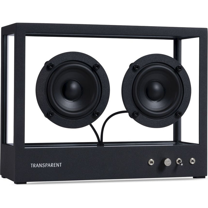 Photo of Small Transparent Speaker Black - Speakers and sound systems - Per Brickstad - Black