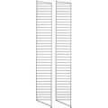 Thumbnail photo of String Floor Headboard 200, Black, 2-pack - Shelving - Nils Strinning - Black - Metal