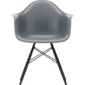 Eames Plastic Armchair Daw - 56 Granite Grey - Black Maple - Matstolar - Charles & Ray Eames - Grå - Metall/trä/plast