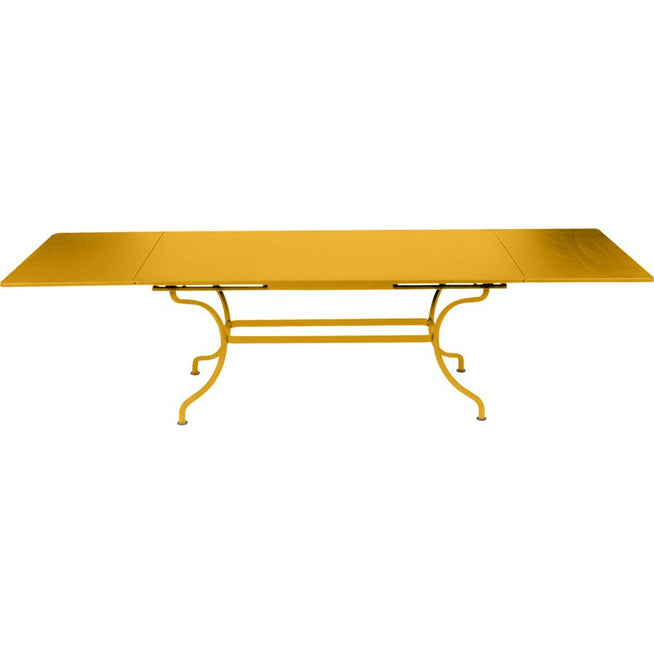 Photo of Roman Table 200/300X100 CM Honey 73 - Matbord Utomahas - Gul - Metal